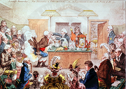 caricature by James Gillray