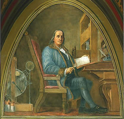 picture of Benjamin Franklin