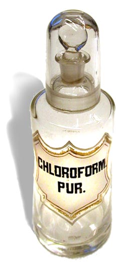 picture of a bottle of chloroform