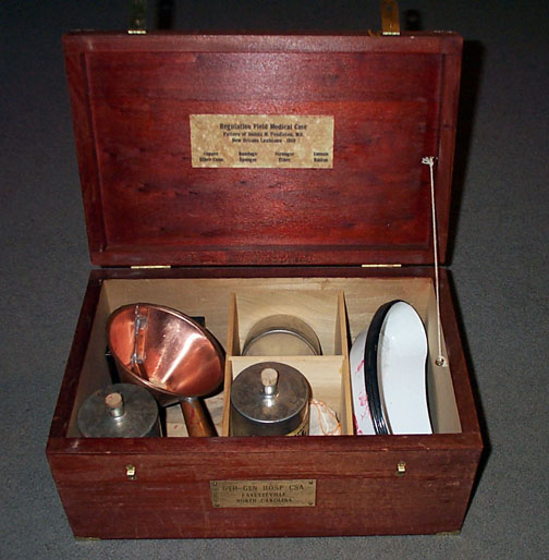 picture of Confederate anaesthesia box