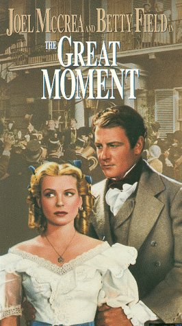 poster of Preston Sturges' movie The Great Moment